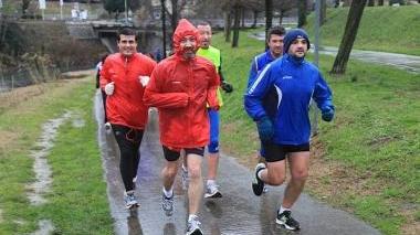 Un momento del Giro delle Mura di Prato
