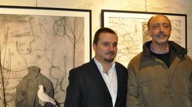 Robert Ballen con il sindaco Ettore Neri
