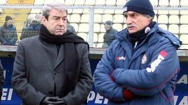<b>FIDUCIA.</b> Aldo Spinelli e Bepi Pillon: il feeling tra i due resiste nonostante il punto raccolto dal Livorno nelle ultime 4 partite