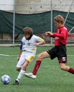 <b>IN AZIONE. </b>I Giovanissimi regionali 