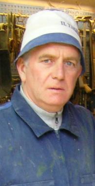 Lo scultore Massimo Villani    