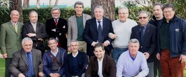 I dirigenti presenti alla conferenza stampa di presentazione del Torneo giovanile nazionale 