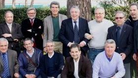 I dirigenti presenti alla conferenza stampa di presentazione del Torneo giovanile nazionale