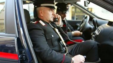 Un controllo dei carabinieri