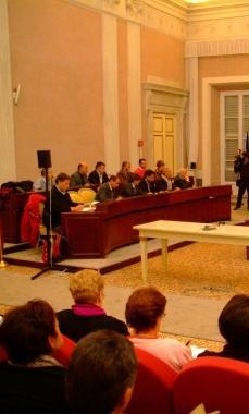 Una riunione del comitato 