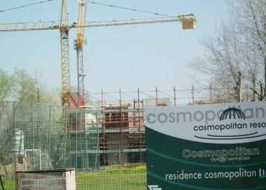 Gli appartamenti in costruzione 