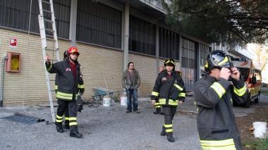 Il luogo della disgrazia in via Udine a Montemurlo