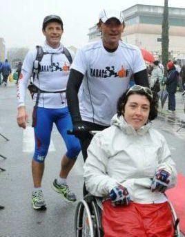 Alessandro Papi con un maratonabile 