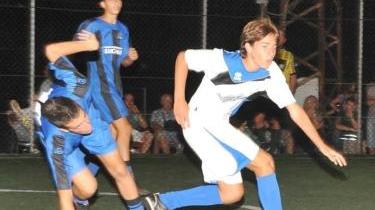 Una partita di calcio a 5