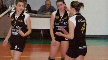 Un’azione di gioco delle ragazze dell’Elessio Buggiano