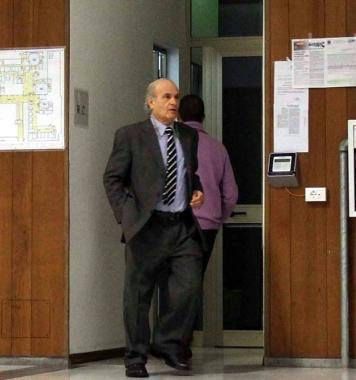 <b>EX DIRETTORE.</b> Salvatore Iodice in tribunale in attesa della udienza  