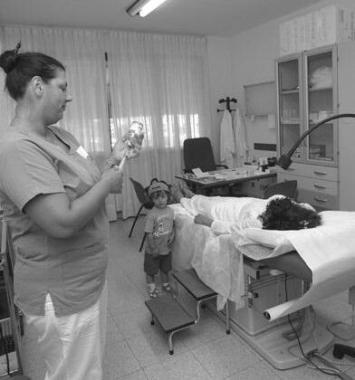 Guardia medica al lavoro