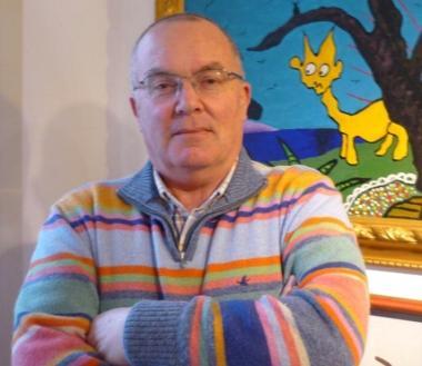 Il gallerista Roberto Odierna, titolare di In Villa a Castiglioncello     