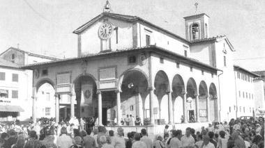 La basilica della Fontenuova in piazza Giusti