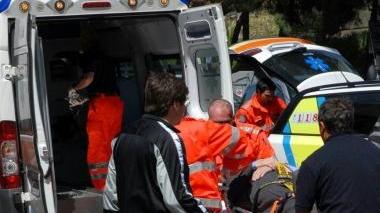 <b>SOCCORSO </b>Trasportato in ambulanza al policlinico di Siena
