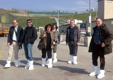 La visita della commissione 