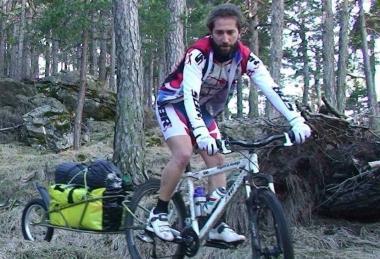 La via Francigena in mountain bike