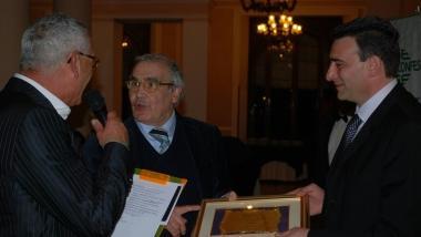 Al centro Enrico Vannucci, a destra Innocenti 