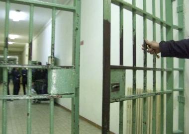 Un corridoio del carcere Don Bosco 