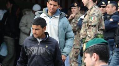 Profughi a Lampedusa