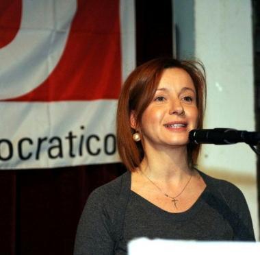 <b>SERENA REMI </b>Durante lultimo congresso del Pd dove ha parlato da segretario comunale prima di essere contestata e poi espulsa       