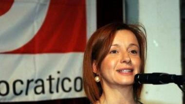 <b>SERENA REMI </b>Durante l’ultimo congresso del Pd dove ha parlato da segretario comunale prima di essere contestata e poi espulsa