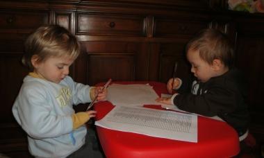  Oggi i gemelli Elia e Gioele Poggelli festeggiano il loro secondo compleanno. Tanti auguri e un ...