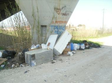 Una discarica abusiva a cielo aperto 