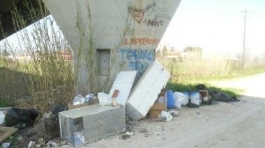 Una discarica abusiva a cielo aperto
