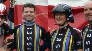 Pierpaolo Ribolla, Francesco Riccioni, Fabio Andrei e Roberto Nani