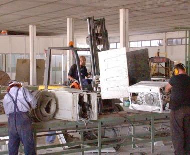 Lavorazioni alla Tred