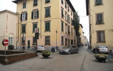 Il varco telematico in via Elisa 