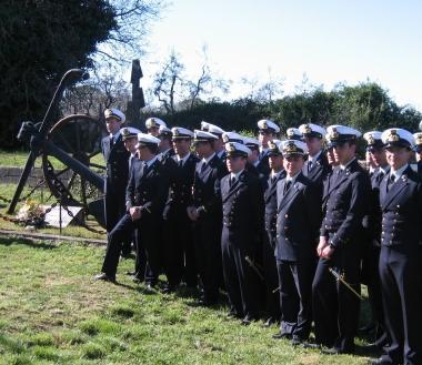 La cerimonia degli allievi al Campo degli Eroi 