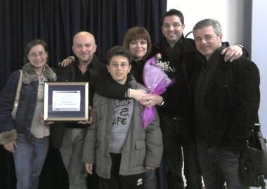 <b>CERIMONIA </b>La premiazione dei vincitori a Ribolla    
