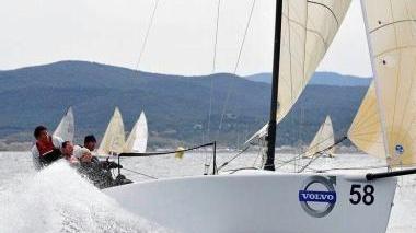 <b>MELGES 24</b> Blue Moon di Flavio Favini in regata a Scarlino