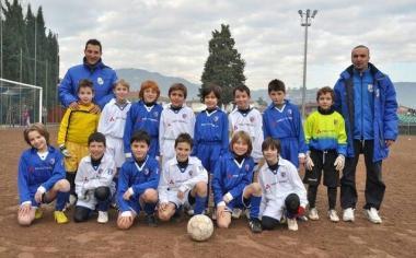 <b>IN PRIMO PIANO. </b>La squadra dei Pulcini classe 2002 del Borgo a Buggiano      