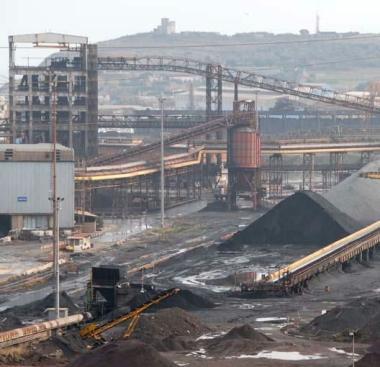 Larea dei carbonili nello stabilimento Lucchini 