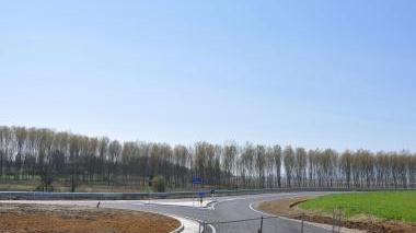 Il nuovo tratto di strada