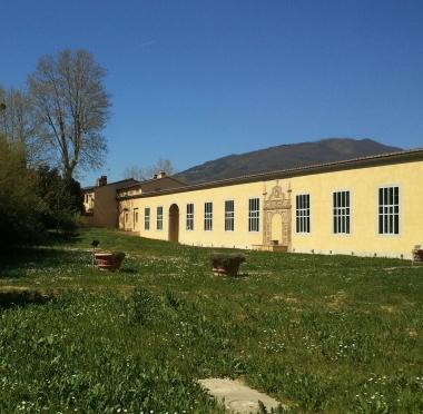 Il giardino di villa Giamari a Montemurlo 