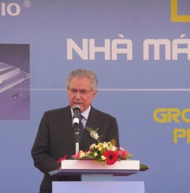 Roberto Colaninno presidente del Gruppo Piaggio di Pontedera   