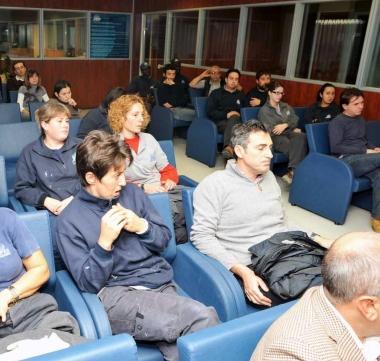 Ieri i dipendenti della AeB si sono riuniti 