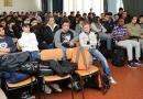 Gli studenti dell’Ipsia Pacinotti presenti all’incontro