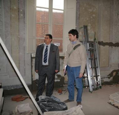 Mungai e larchitetto Casini a casa Puccini 