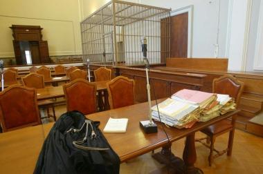 Laula del tribunale dove &egrave; stato celebrato il processo       