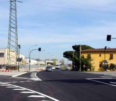 <b>ZONA INDUSTRIALE.</b> Ecco la nuova strada aperta allex Dalmine 