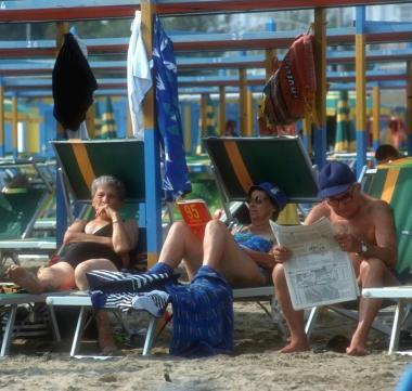 Anziani in vacanza 