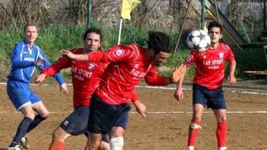 Un’azione dell’Arena del Popolo nella partita del girone di andata contro il Metano Casa