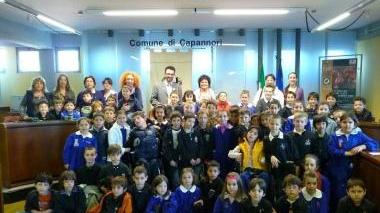 Gli alunni in Comune