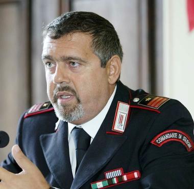 Il luogotenente dei carabinieri Biagio DErrico 