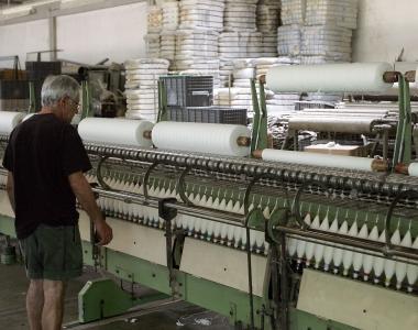 Un artigiano tessile 